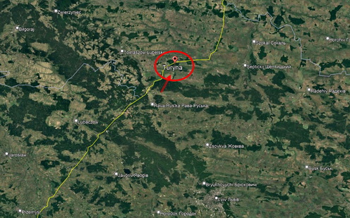A major melletti erdő keresztül tört előre a III. zászlóalj.