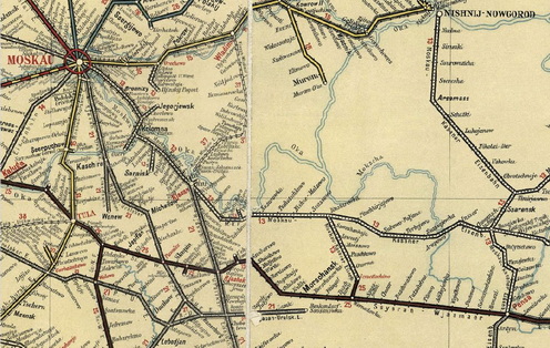 Roób József és társai utazásának az ismertetett szakasza