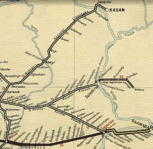 Roób József és társai utazásának az ismertetett szakasza