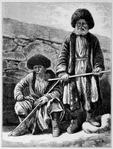 Tatárok – az Arlow ezredes által Przemyślből elhozott könyv illusztrációja