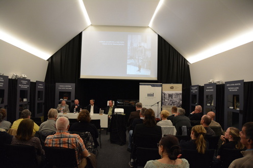 A beszélgetés résztvevői és a közönségünk.