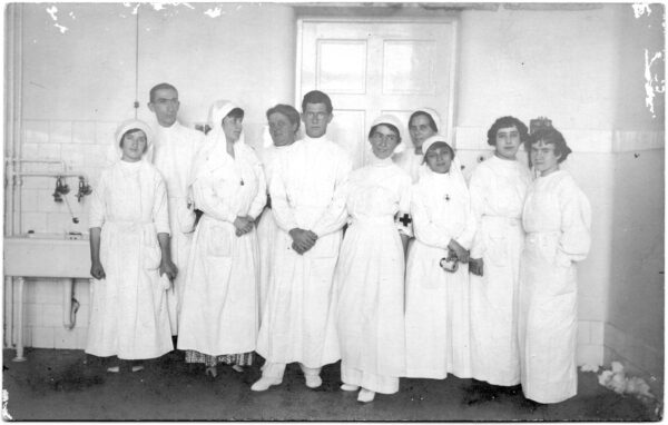 Felvétel a Budapesti Tudományegyetem I. számú Sebészeti Klinikájának (korabeli elnevezéssel 