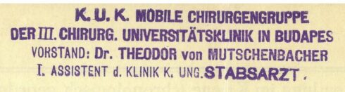 Csoportjának pecsétje (HL AKVI 31805. sz.)