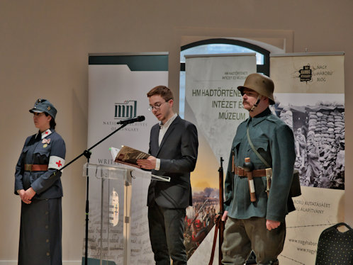 A könyvbemutatón Pintér Mátyás olvasott fel a kötetből jellemző napló-, visszaemlékezés- és dokumentum részleteket.