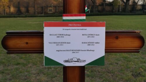 Baló Benjámin sírja ma