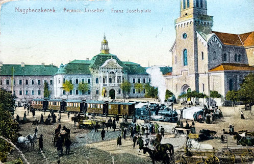 Nagybecskerek a XX. század elején korabeli képeslapon