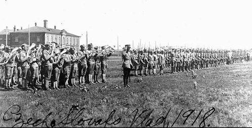 Cseh légionisták Vlagyivosztokban, 1918.