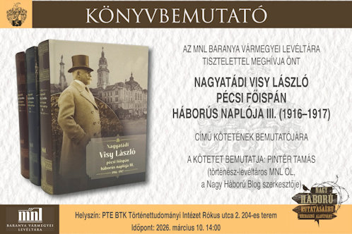 A könyvbemutató meghívója