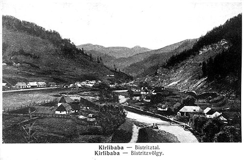 Kirlibaba, ahol 1916‒1917 során a m. kir. szabadkai 6. honvéd gyalogezred súlyos harcokat vívott.