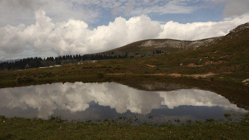 A Monte Fior tükre.