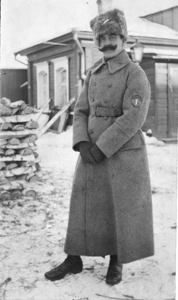 Csehszlovák légionista.