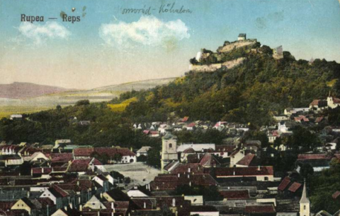 Kőhalom, képeslap