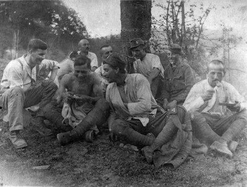 Menázsiosztás után.