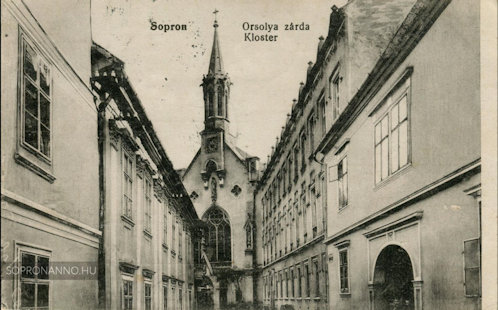 Soproni orsolyita kolostor.